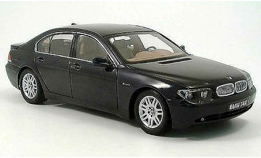 Bmw 745 E65 1/18 Kyosho i zwart modelauto