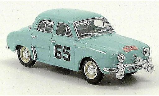 Renault Dauphine Base 1/43 Norev Rally Monte Carlo No. 65 modelauto
