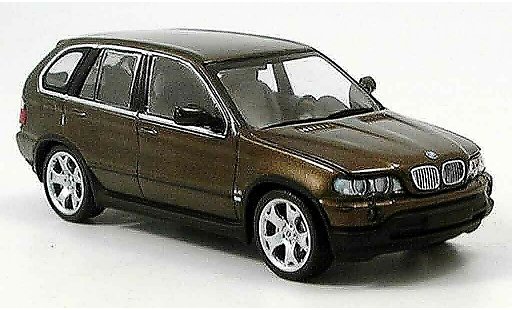 Bmw X5 E53 1/43 Minichamps groen 1999 modelauto