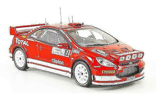 Peugeot 307 WRC 1/43 IXO no. 7 montecarlo modelauto