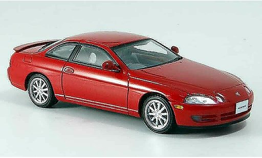 Toyota Soarer 2.5GT Twin Turbo L 1/43 Kyosho rood 1991 modelauto