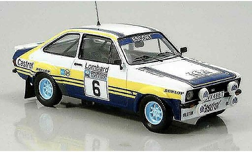 Ford Escort Rally 1/43 Trofeu RAC Vatanen Richards No. 6 1979 modelauto