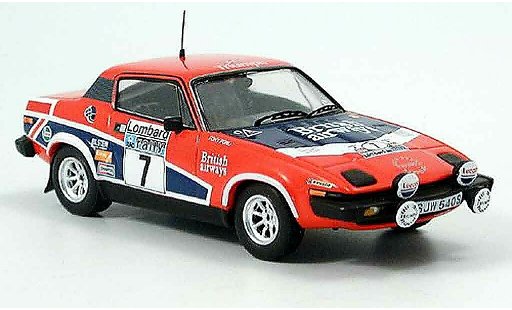 Triumph TR7 1978 1/43 Trofeu RAC Pond Gallagher modelauto