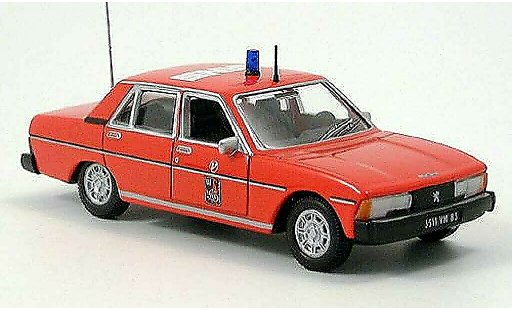 Peugeot 604 Base 1/43 Norev brandweer modelauto