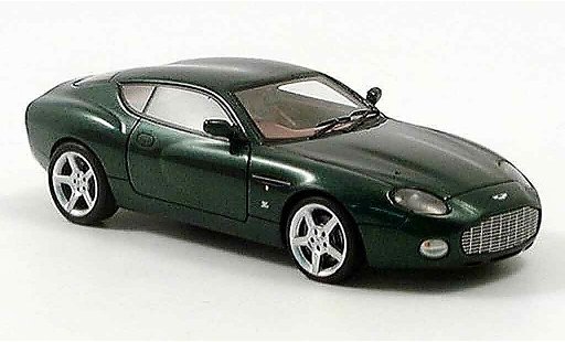 Aston Martin DB7 zagato 1/43 Spark groen coupe 2003 modelauto