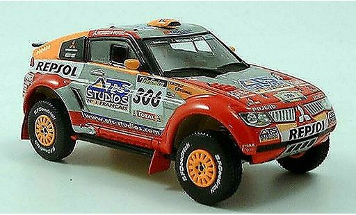 Mitsubishi Pajero Base 1/43 Norev Rally 2005 modelauto