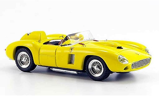 Ferrari 290 MM 1/43 Art Model geel modelauto