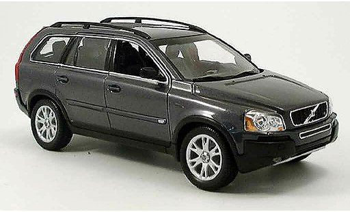 Volvo XC Base 1/18 Welly antraciet 2003 modelauto