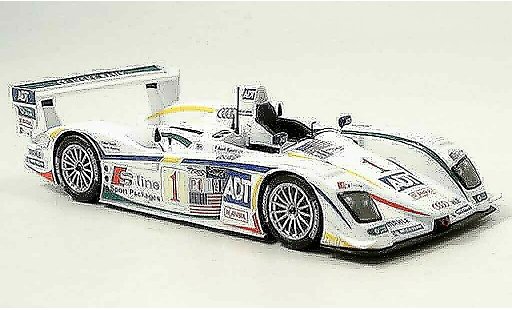 Audi R8 LMP course 1/43 Minichamps 2005 winnaar Atlanta Lehto Werner modelauto