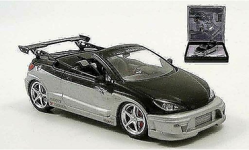 Peugeot 206 CC 1/43 Norev parotech grijs zwart 2005 modelauto