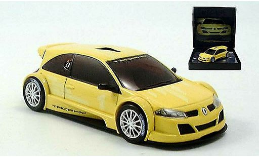 Renault Megane Trophy 1/43 Norev geel 2005 modelauto