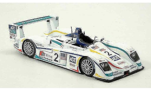Audi R8 LMP course 1/43 Spark 2005 Team No. 2 LeMans modelauto