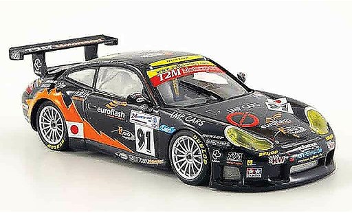 Porsche 911 GT3 RS 1/43 Minichamps LM Yamagishi Pompldou Witmain 2005 modelauto