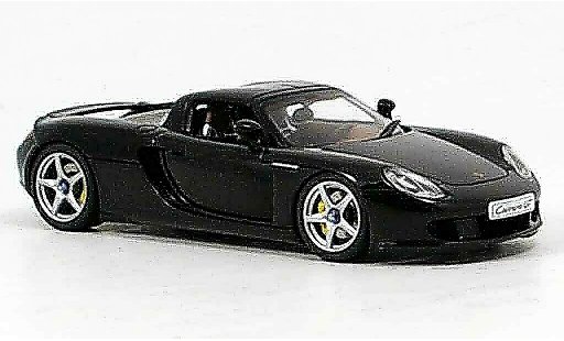 Porsche Carrera GT Base 1/43 Autoart zwart 2005 modelauto