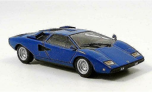 Lamborghini Countach LP 400 1/43 Minichamps blauw 1974 modelauto