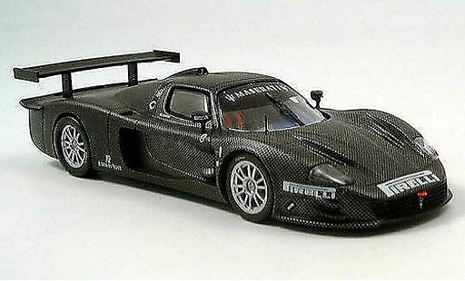 Maserati MC12 Base 1/43 IXO Renn-Test Fiorano zwart 2004 modelauto