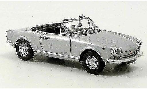 Fiat 124 Sport Spider 1/43 Starline grijs metallic modelauto