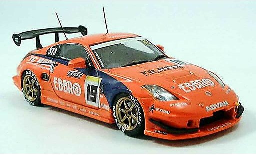 Nissan 350Z JGTC 1/43 Ebbro JGTC Super Taikyu rood 2005 modelauto