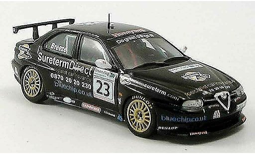 Alfa Romeo 156 gta 1/43 Spark BTCC no.23 breeze 2004 modelauto