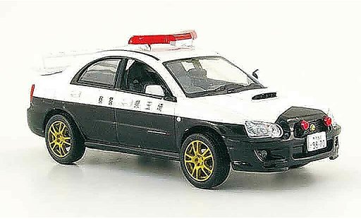 Subaru Impreza Police 1/43 Norev STI politie japan 2003 modelauto