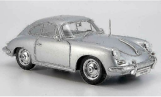 Porsche 356 1960 1/18 Ricko B coupe grijs modelauto
