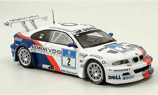 Bmw M3 course 1/43 IXO GTR E46 No. 2 Lamy Huisman Nurburgring 2005 modelauto