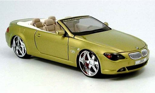 Bmw 645 Cabriolet 1/18 Maisto E64 ci playerz or modelauto