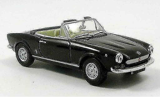 Fiat 124 Sport Spider 1/43 Starline zwart modelauto