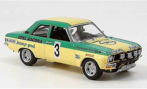 Opel Ascona A Rally 1/43 Schuco rallye irmscher 1973 modelauto