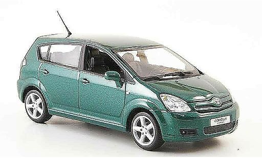 Toyota Corolla Verso Base 1/43 Minichamps verso groen 2004 modelauto