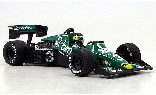 Ford F1 1983 1/43 Minichamps Tyrrell 012 Alboreto GP Niederlande modelauto