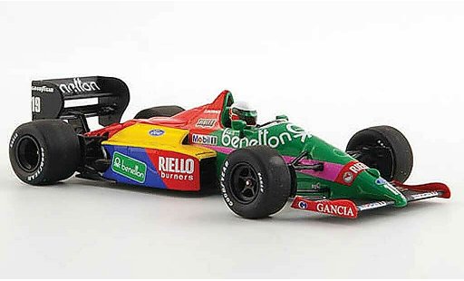 Benetton B187 course 1/43 Minichamps 1987 Benetton B187 No.19 T.Fabi -Saison modelauto