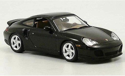 Porsche 911 Turbo 1/43 Minichamps groen 2005 modelauto