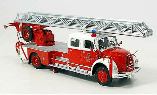 Magirus DL 30 Merkur 1/43 Minichamps pompier Dortmund modelauto