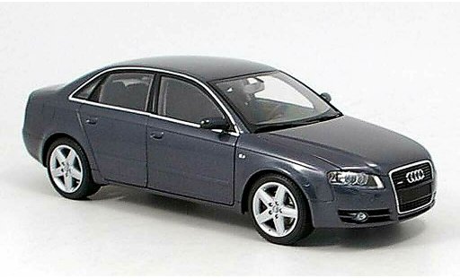 Audi A4 berline 1/18 Minichamps grijs 2005 modelauto