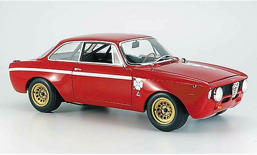 Alfa Romeo Giulia gt junior 1300 1/18 Minichamps GTA rood 1970 modelauto