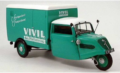 Tempo Hanseat Kasten 1/18 Minichamps bestelwagen vivil linkslenker (lhd) 1952 modelauto