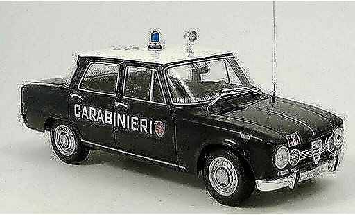 Alfa Romeo Giulia Berlina 1/18 Minichamps carabinieri politie (it) 1970 modelauto