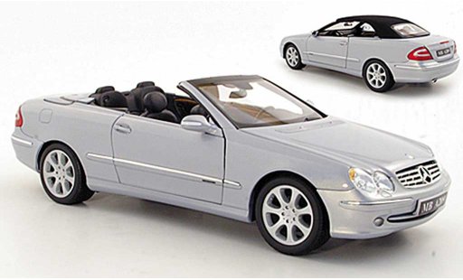 Mercedes Classe CL Cabriolet 1/18 Kyosho K grijs metallic 2003 modelauto