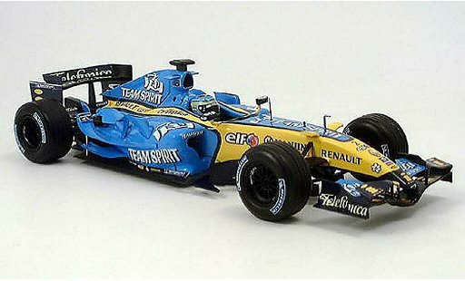 Renault F1 2006 1/18 Hot Wheels r25 g.fisica modelauto