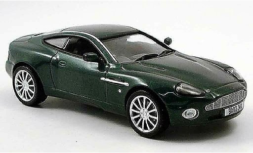 Aston Martin Vanquish coupe 1/43 Norev v12 groen modelauto