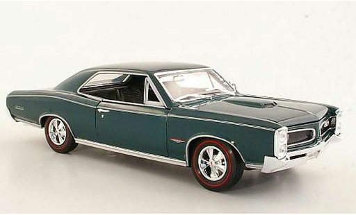 Pontiac GTO 1966 1/18 Welly groen modelauto
