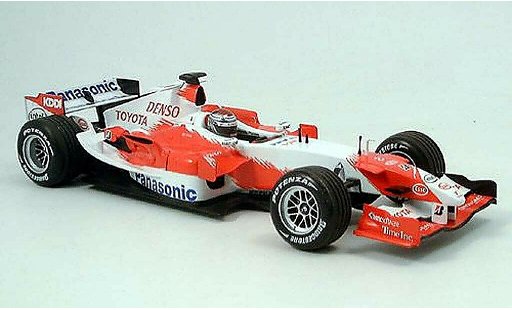 Toyota F1 Showcar 1/18 Minichamps panasonic j.trulli presentation 2006 modelauto