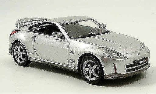 Nissan 350Z Nismo 1/43 J Collection Nismo grijs metallic modelauto