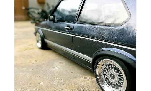 Volkswagen Golf GTI 1/18 Ottomobile 1800 Plus Jantes BBS RM modelauto
