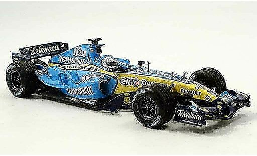 Renault F1 2006 1/43 Minichamps team show car modelauto