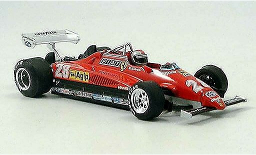 Ferrari 126 C2 1/43 Brumm Turbo No.28 GP Italien Monza modelauto
