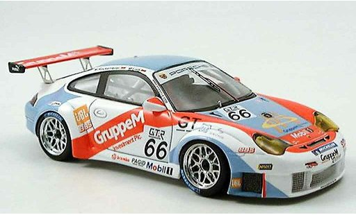 Porsche 911 GT3 RSR 1/43 Spark No.66 FIA GT 2 Klasse Meister 2005 modelauto