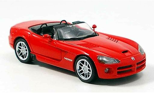 Dodge Viper SRT 10 1/43 Norev cabriolet/cabriolet rood 2006 modelauto