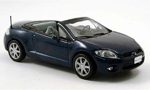 Mitsubishi Eclipse Spider 1/43 Norev blauw 2006 modelauto